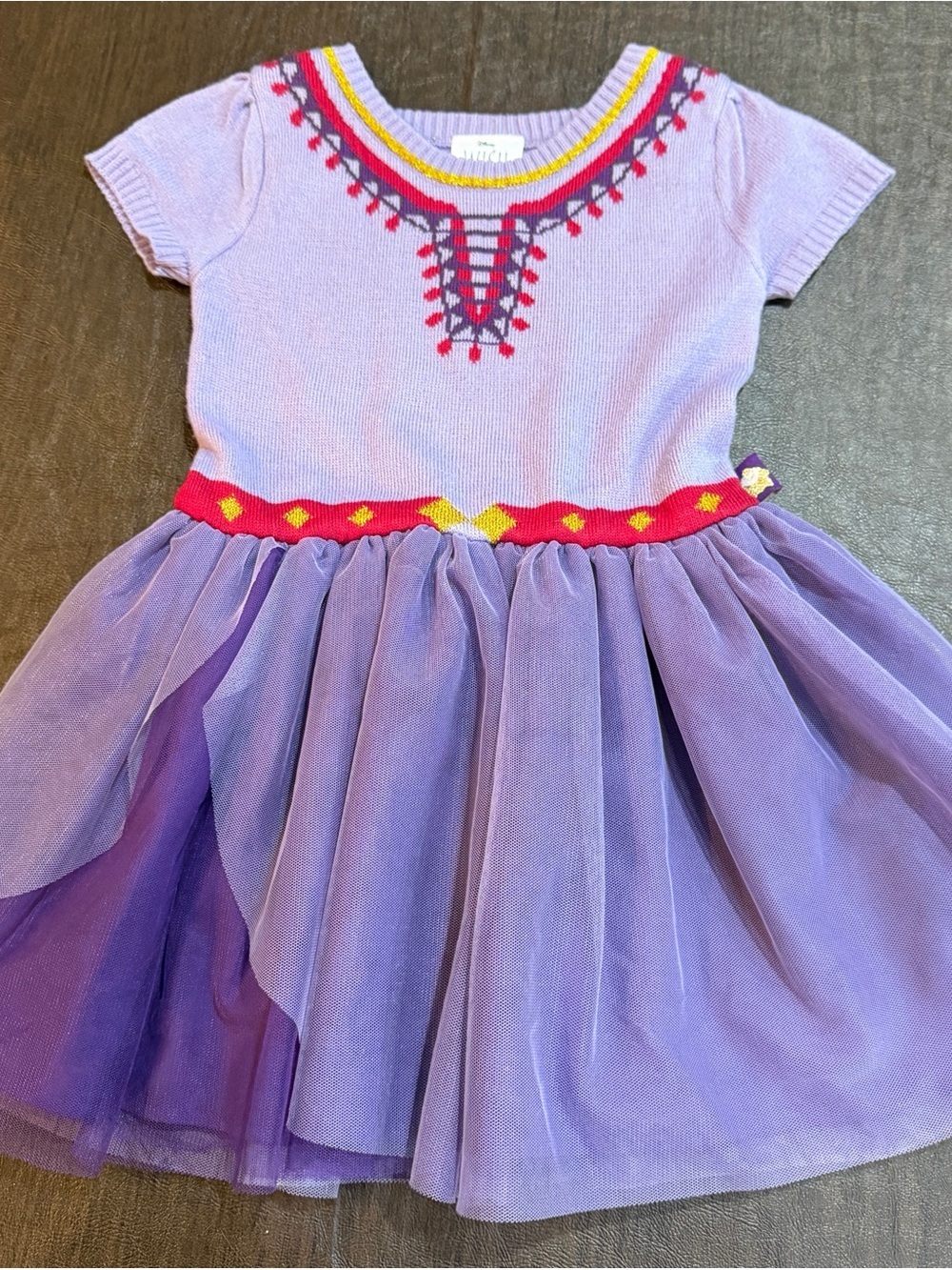 Disney Wish Asha Knit Tulle Dress Size 3T
